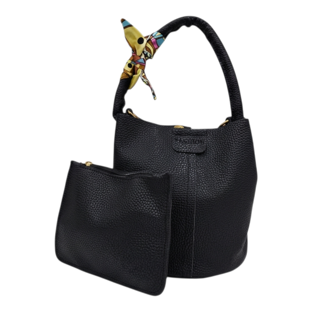 شنطة نسائية مع محفظة داخليه – تصميم عملي أنيق - الصورة 4