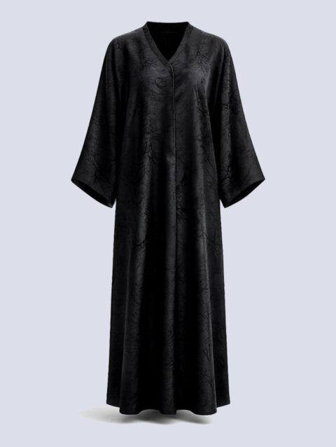 عباية نسائية بنقش المرجان