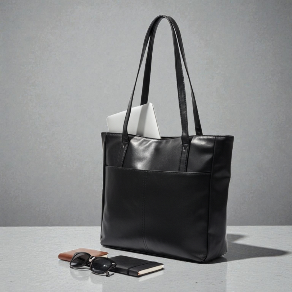 شنطة توت جلد عمليّة - الصورة 2