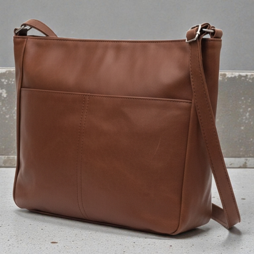 شنطة توت جلد عمليّة - الصورة 4