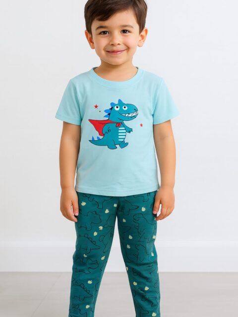 طقم بيجامة ديناصور