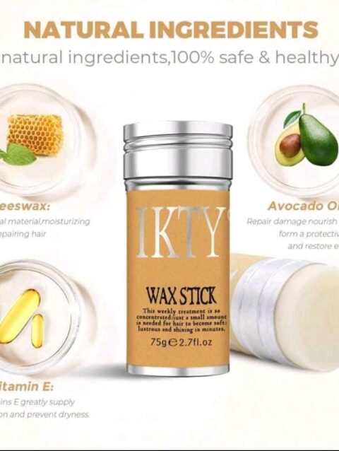 عصا شمع الشعر للباروكات مع فرش