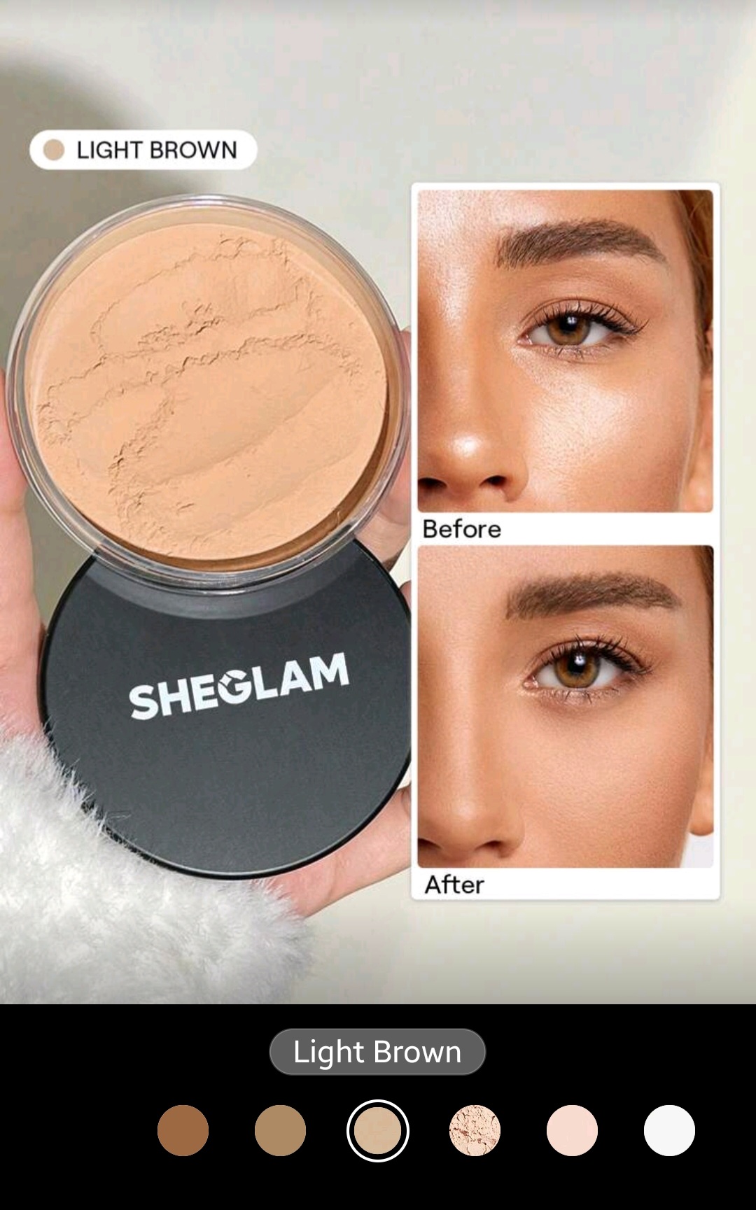 SHEGLAM Loose Setting Powder – بودرة تثبيت المكياج - الصورة 8