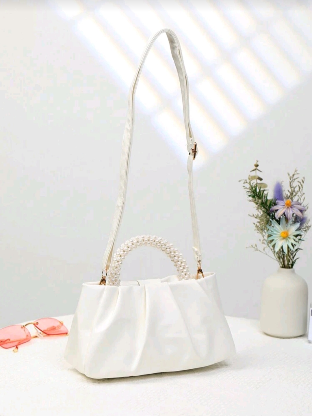 حقيبة يد جديدة موضة الخرز الميني بمقبض علوي - الصورة 2