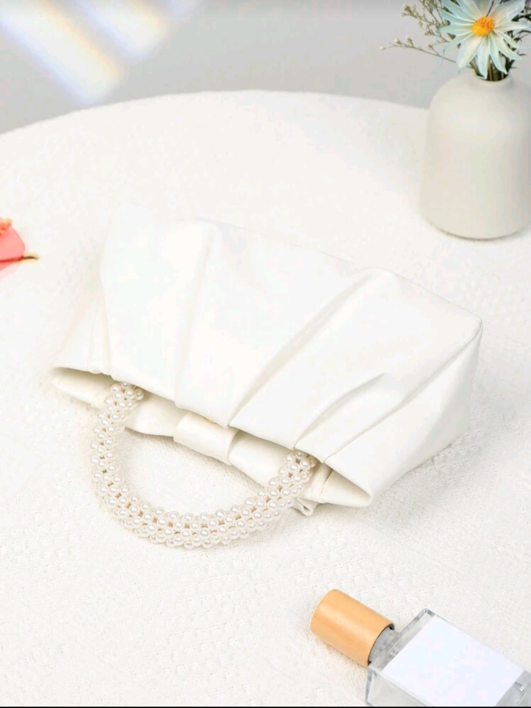 حقيبة يد جديدة موضة الخرز الميني بمقبض علوي - الصورة 5