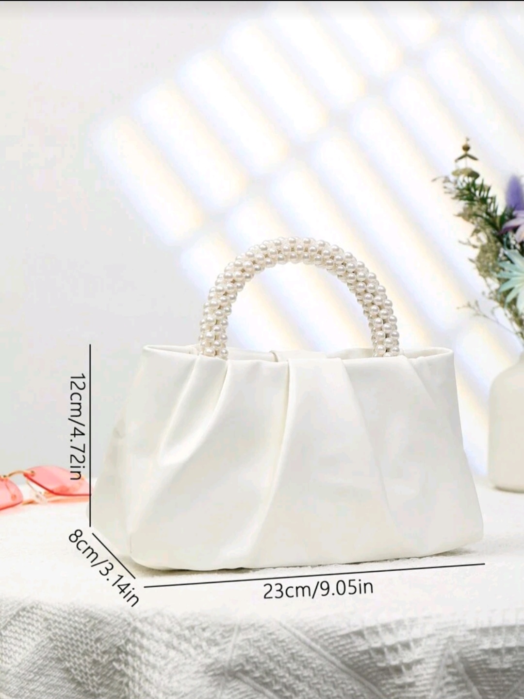 حقيبة يد جديدة موضة الخرز الميني بمقبض علوي - الصورة 4