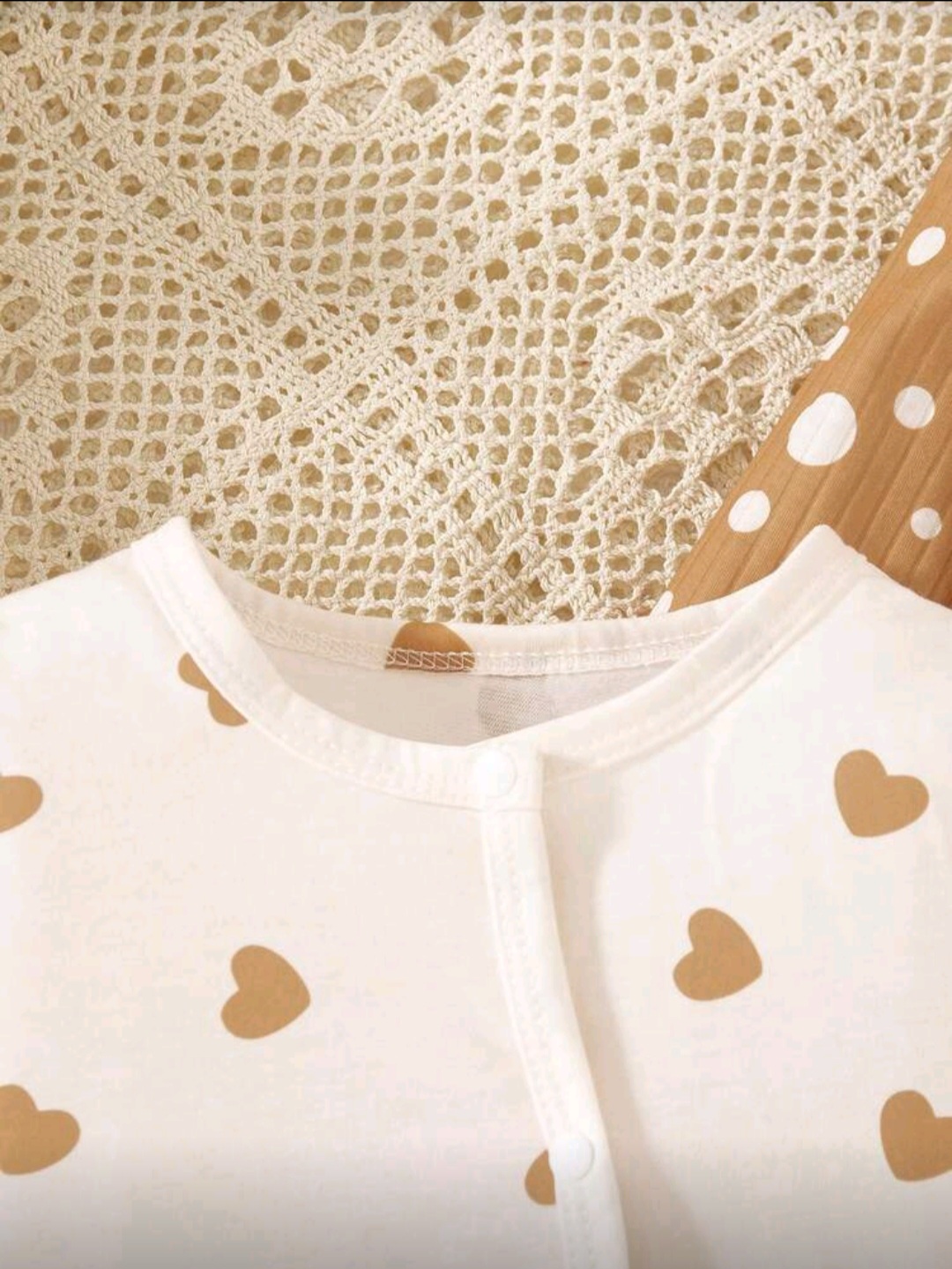 بدلة أطفال حديثي الولادة بطبعات لطيفة – ثلاث تصاميم - الصورة 5