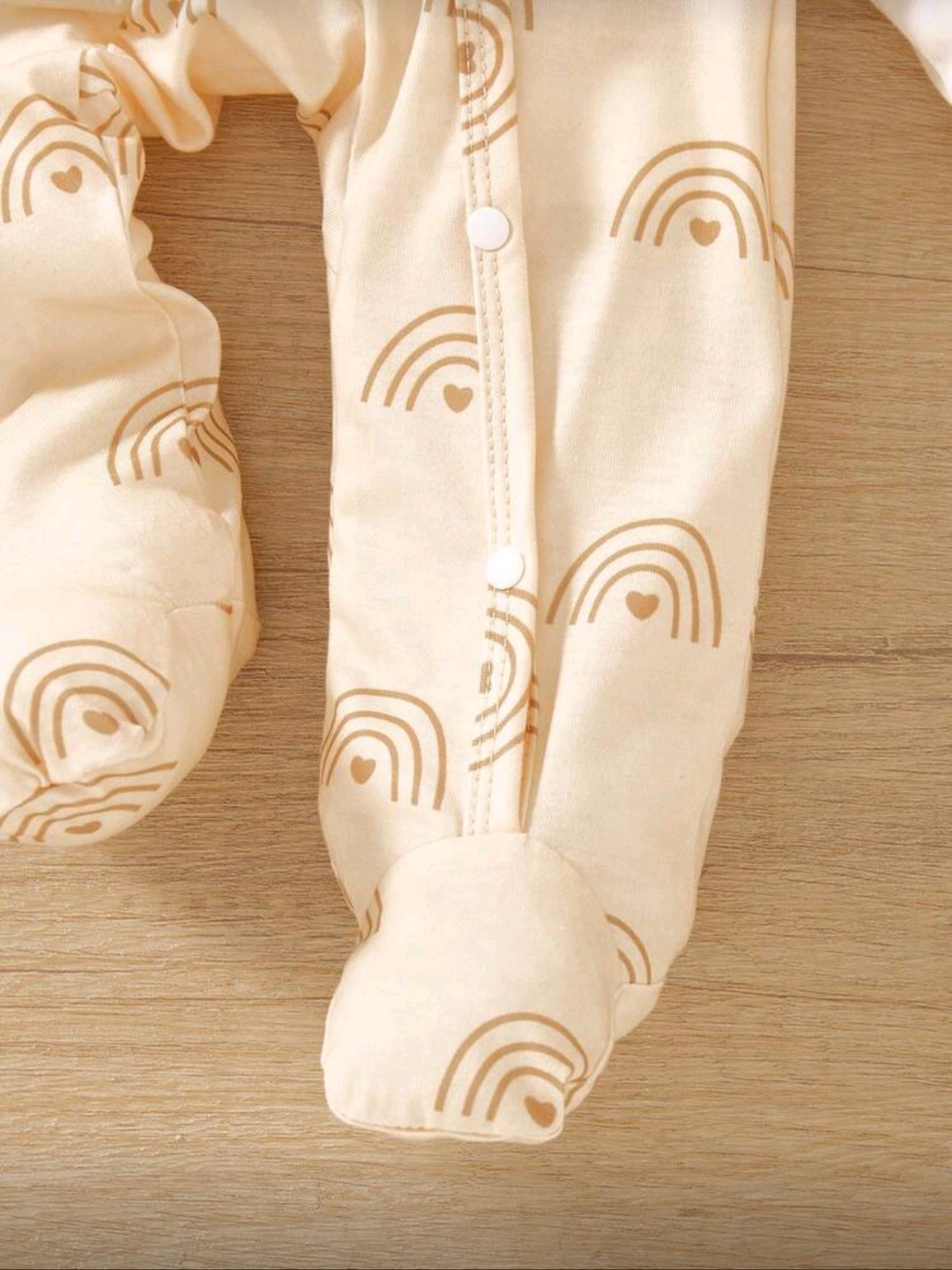 بدلة أطفال حديثي الولادة بطبعات لطيفة – ثلاث تصاميم - الصورة 6