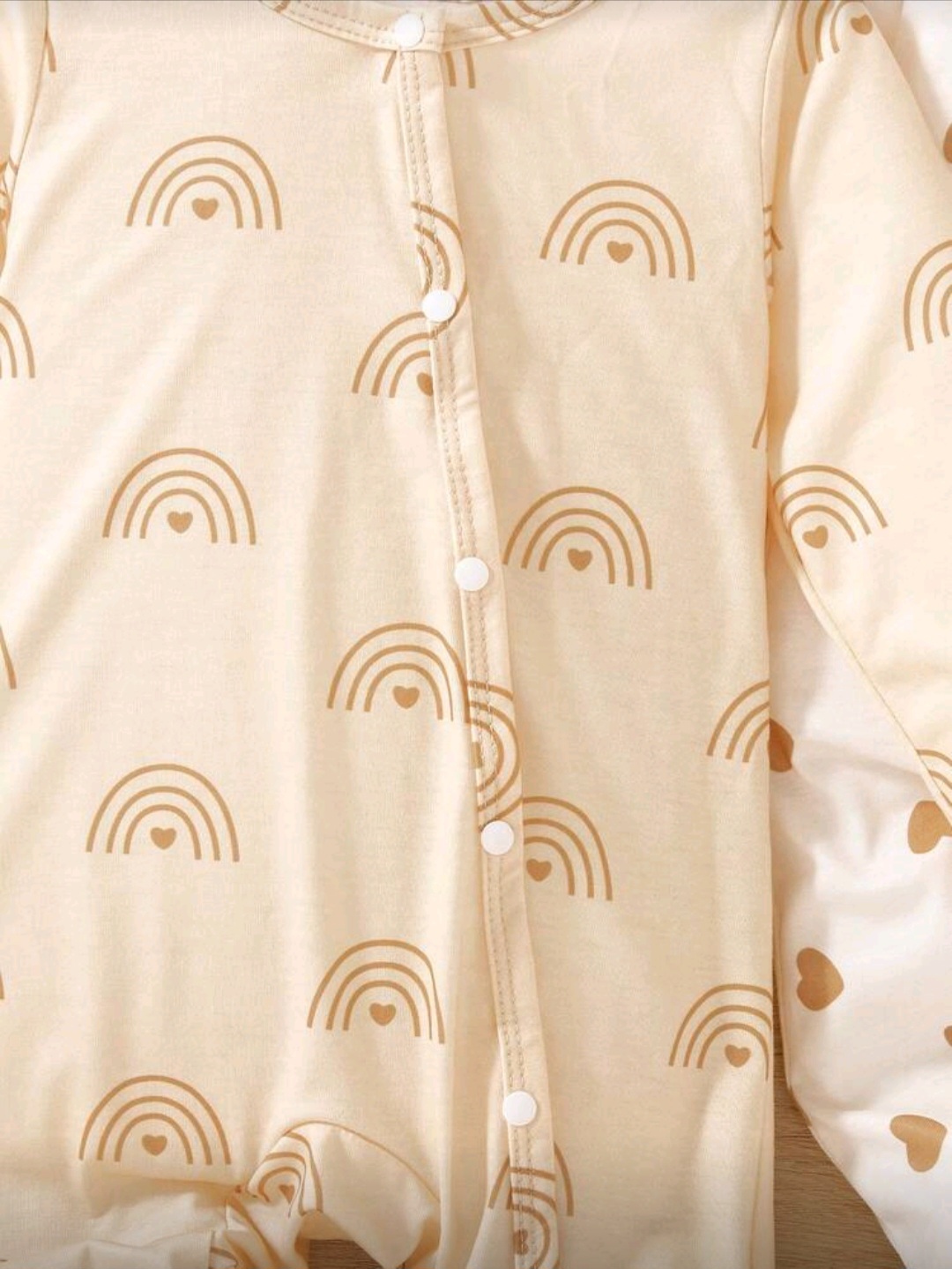 بدلة أطفال حديثي الولادة بطبعات لطيفة – ثلاث تصاميم - الصورة 7