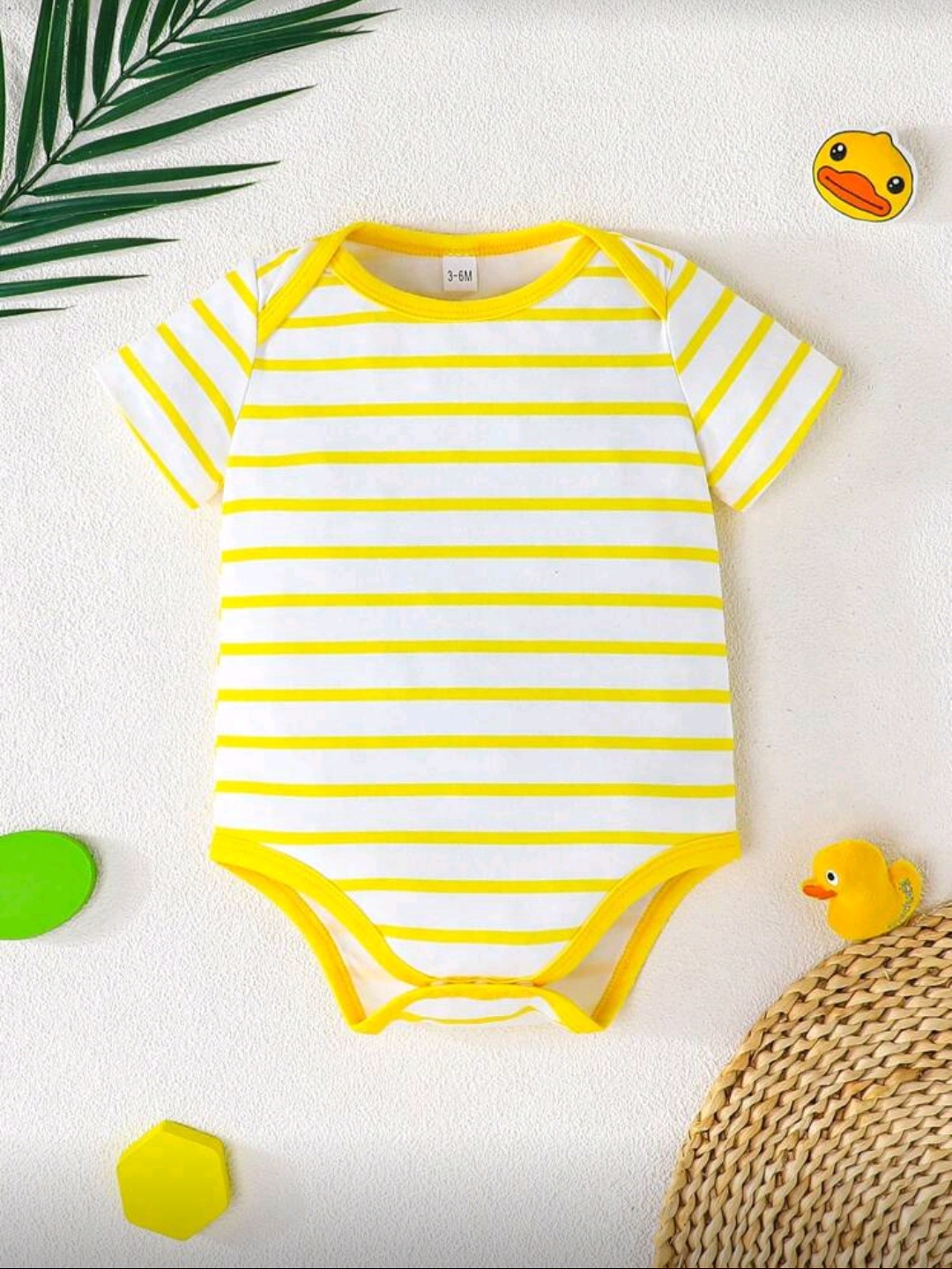 بودي أطفال بأكمام قصيرة بطبعات لطيفة - الصورة 7