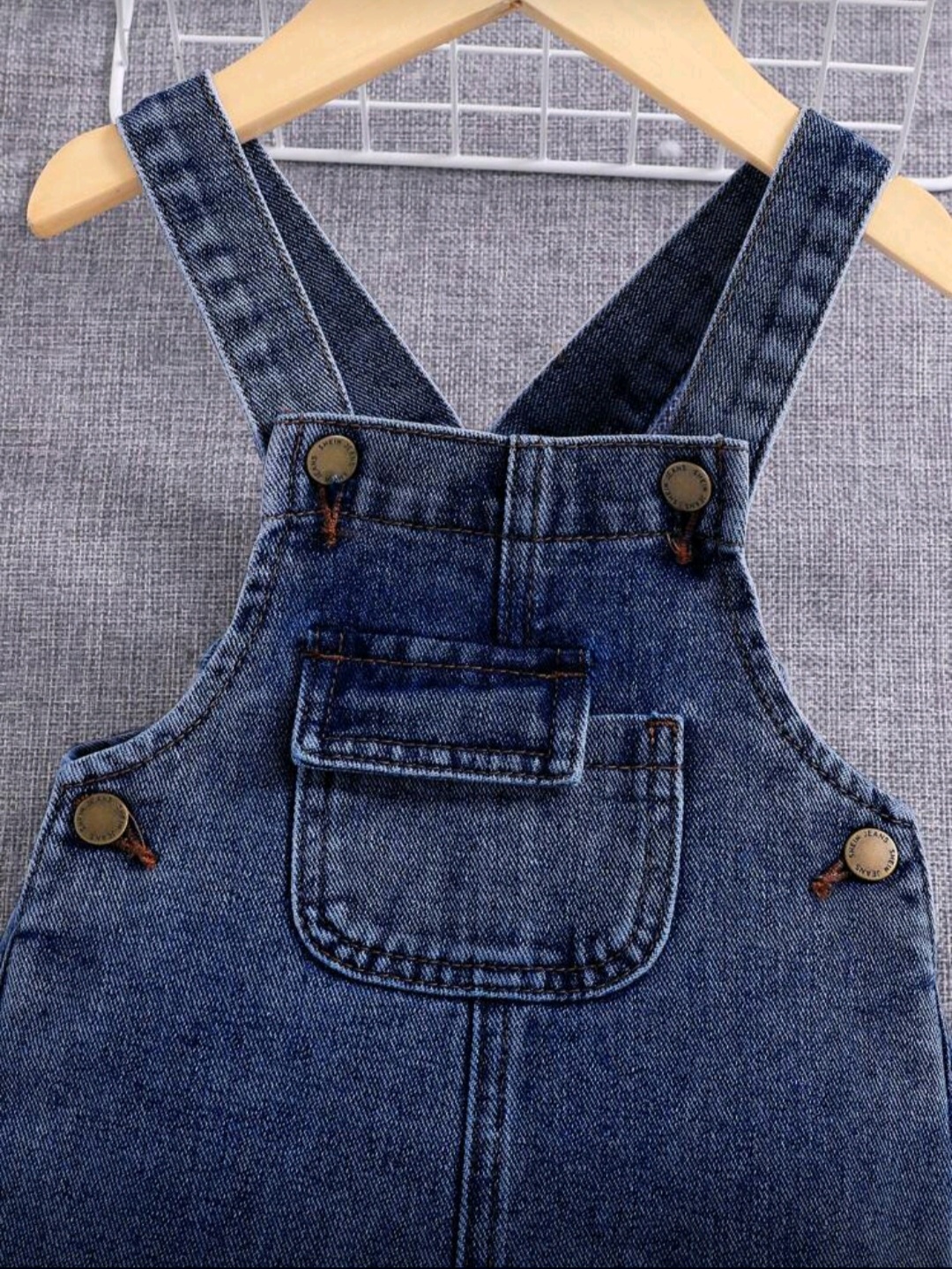 أوفرول أطفال دنيم أنيق - الصورة 5