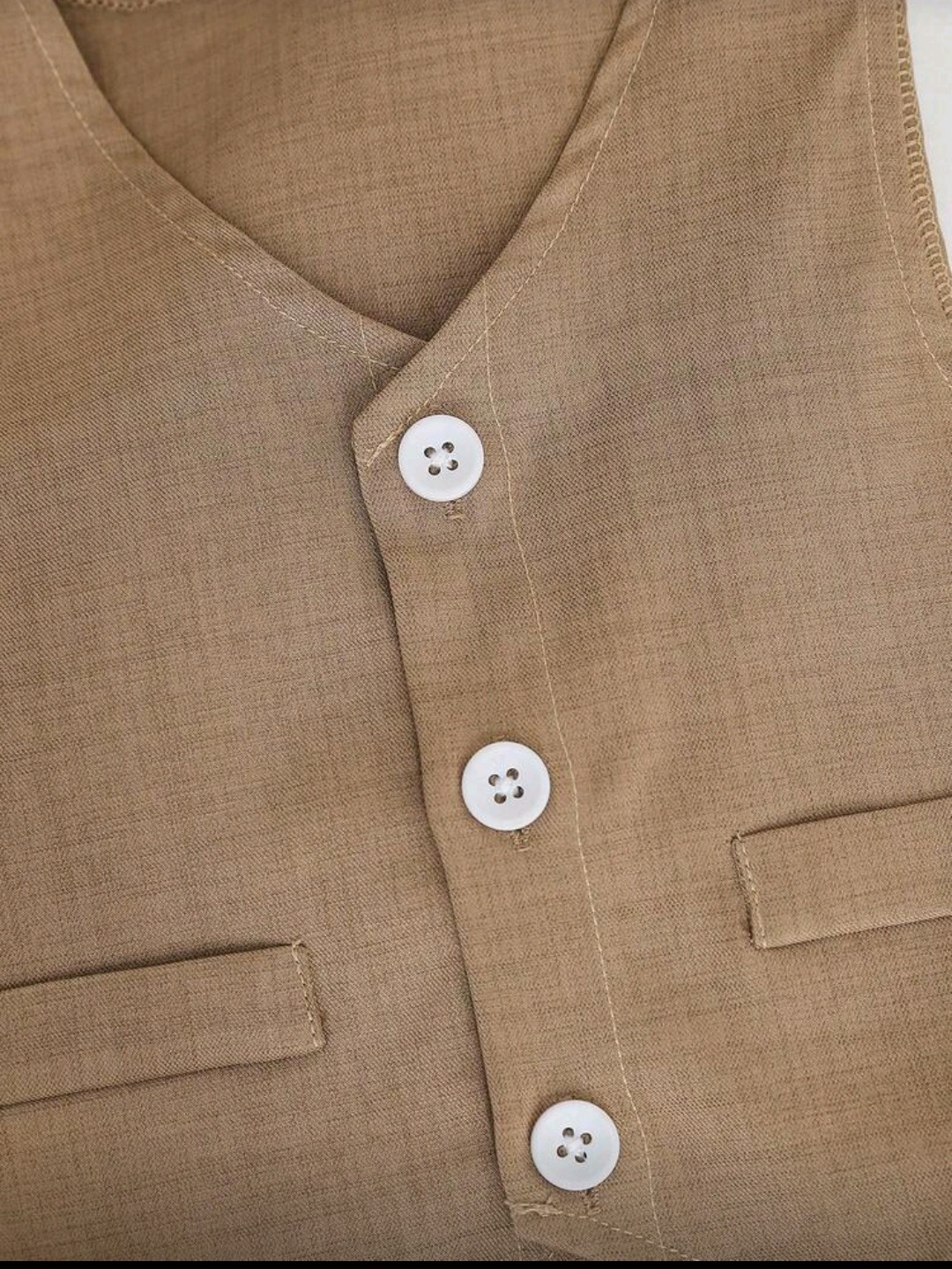 طقم أطفال رسمي أنيق مع فيست وبابيون - الصورة 5