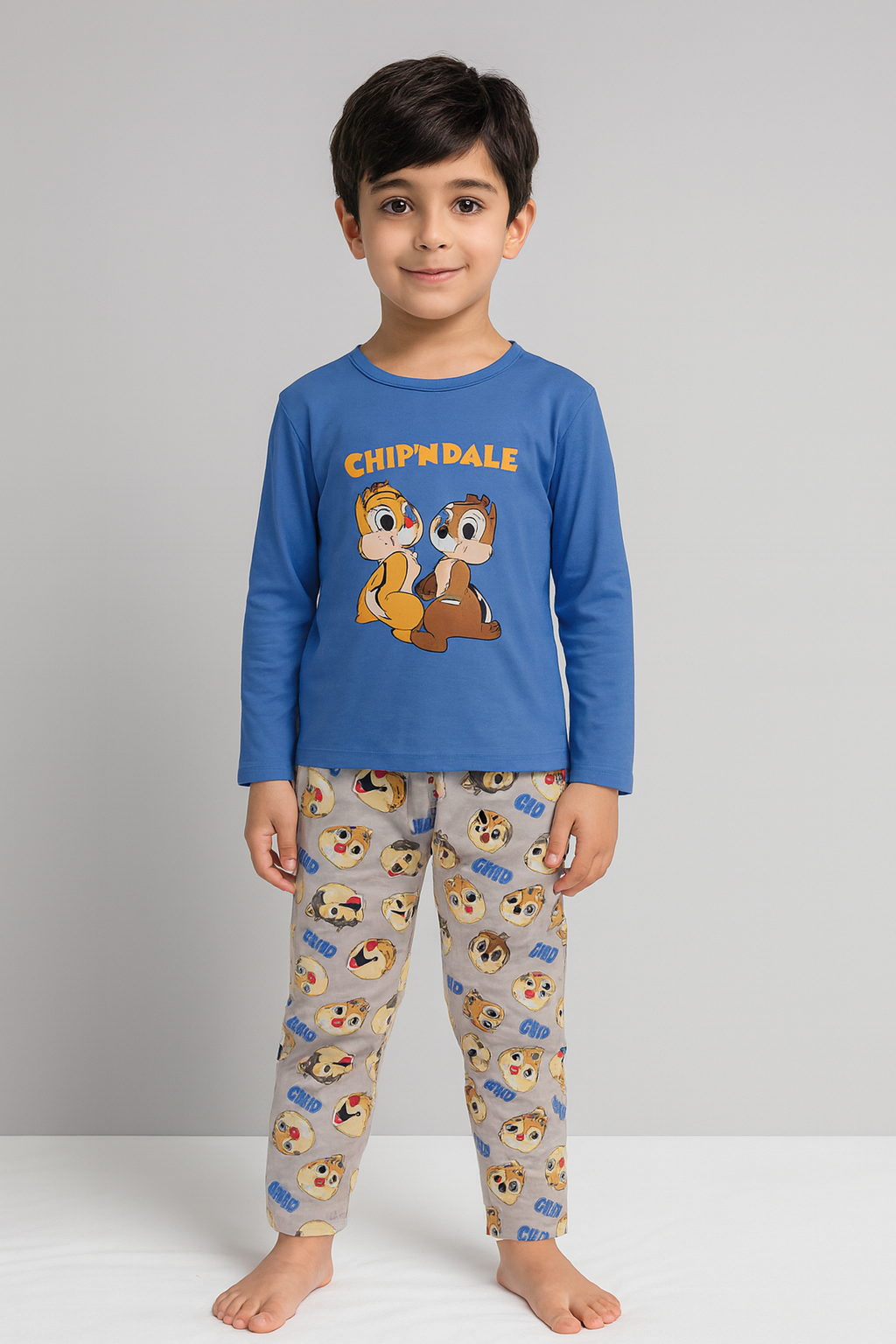 بيجامة أطفال مريحة قطعتين من 7 الي 8 سنة - الصورة 4