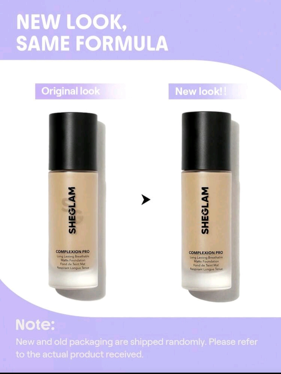 فاونديشن Sheglam Complexion Pro Long Lasting Breathable Matte Foundation - الصورة 3